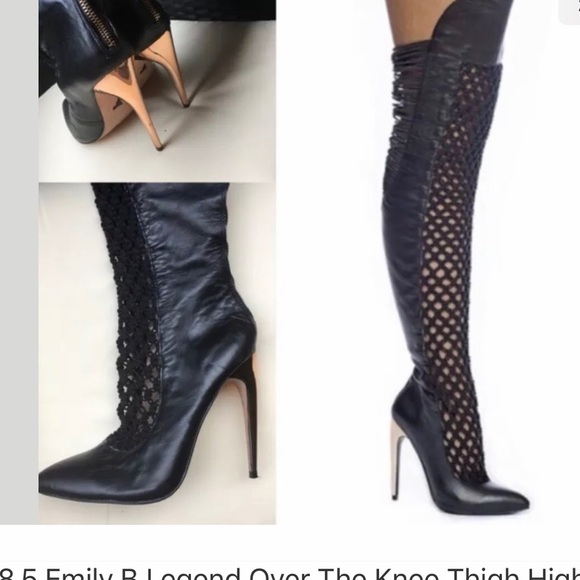 Emily B. Knee high boots 8.5 - Picture 3 of 8